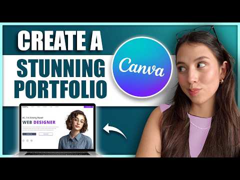 How to Create a Portfolio Website with Canva (Free Step-by-Step Tutorial 2025)