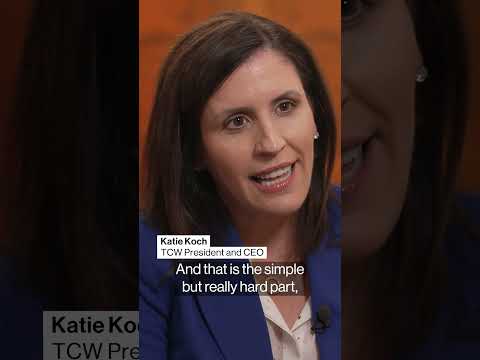 TCW CEO Katie Koch's best investment advice