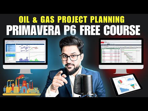 Free Primavera p6 Training for Oil and Gas Project in 2 Hours | #primaverap6 #engineers