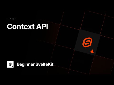 Beginner SvelteKit: Context API