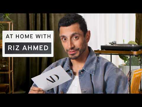 Riz Ahmed Answers Rapid-Fire Questions About How He Lives At Home | Architectural Digest