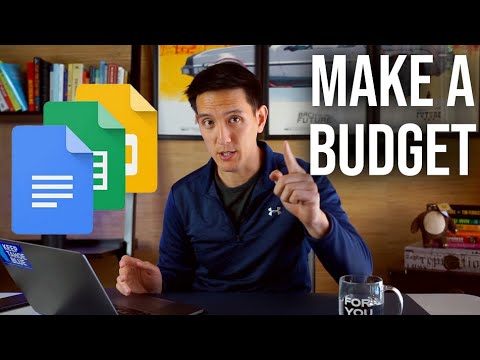 How to Budget For Beginners - SIMPLE - Using Google Sheets + Free Template Resource in Desc.