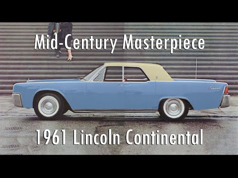 Modernist Masterpiece: 1961 Lincoln Continental