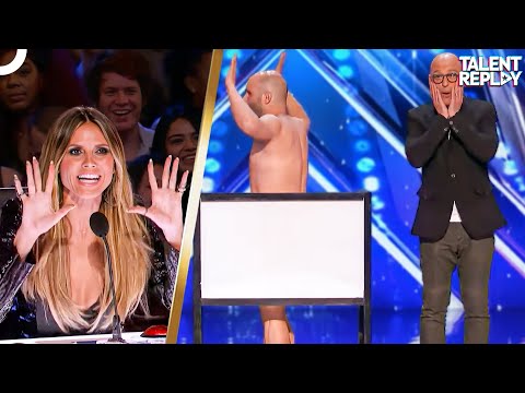 Vinny Grosso: The "Naked Magician" Audition | America's Got Talent