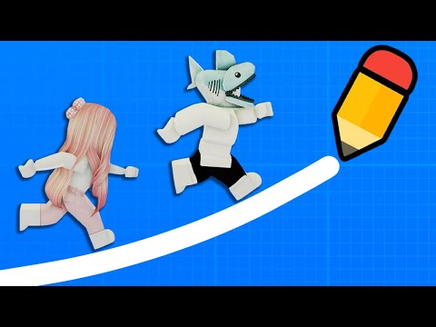 [로블록스] 그림을 그려서 탈출해요~!! (Draw Obby) - 민또 경또 -