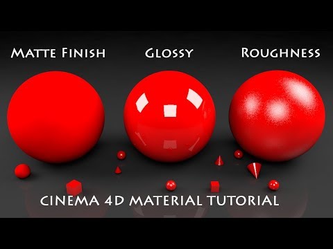 Cinema 4D Reflectance Tutorial | Cinema 4D Materials Tutorial