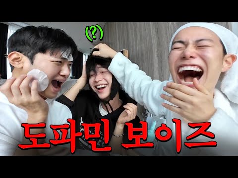 What would be the reason for men to grab each other by the hair...?