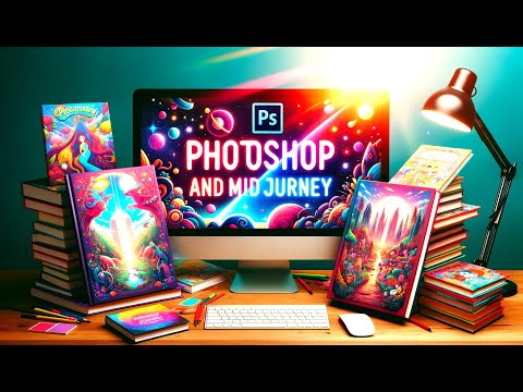 Midjourney + Photoshop Childrens Book Tutorial | Free Practice Material incl.
