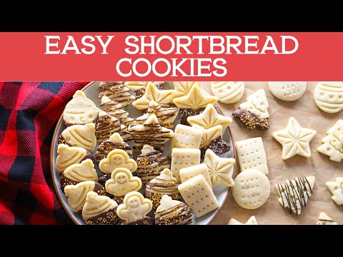 Shortbread Cookies | ONLY 5 INGREDIENTS!