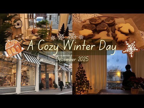 A Cozy Winter Day in The Hague | Morning Routine, City Walk & Baking Cookies 