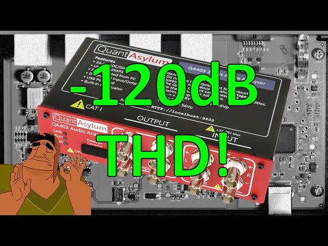 TSP #234 - QuantAsylum QA403 24-bit, 0.0001% THD Audio Analyzer Review, Teardown & Experiments