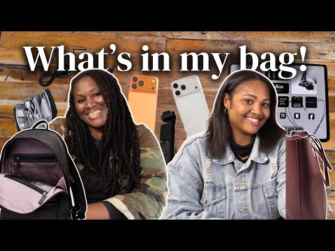 What's In Our Tech Bags 2025 With Shay Budgets! iPad & Accessories We Use for On The Go Productivity