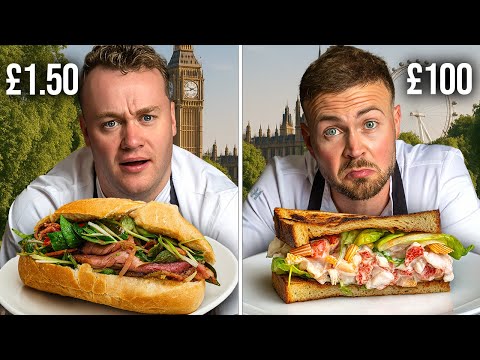 Cheap vs Expensive London Sandwich Challenge