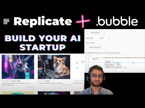 Integrating Replicate with Bubble.io | Three different image generation models