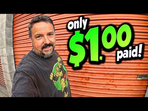 I've waited a LONG TIME to get back into this storage unit... (It's DECADES OLD!)