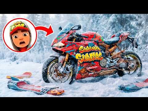 FULLY Restoration Jake's Abandoned Motorcycle | Restoring FORGOTTEN Motorcycle from Subway Surfers