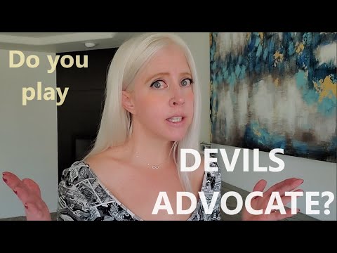 Autism and playing Devil's Advocate