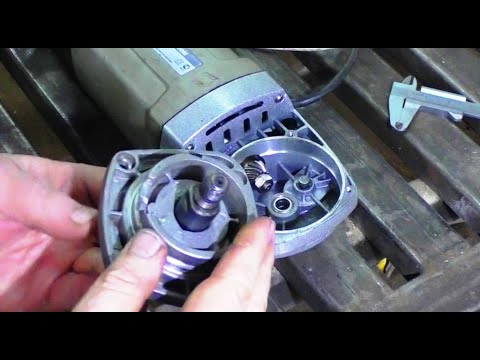 Ремонт и доработка редуктора УШМ Интерскол - 230мм.