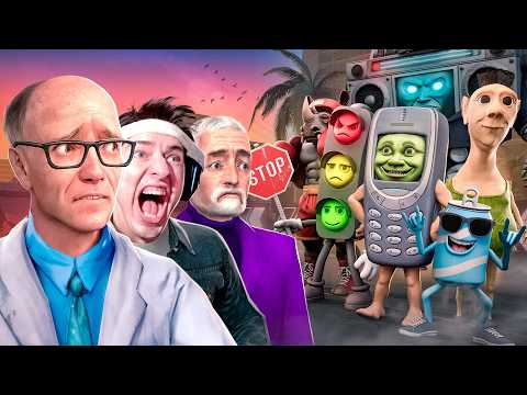 ЗАРЕЙДИЛ МЭРА НОВЫМИ БЕЗУМНЫМИ БРЕЙНРОТАМИ в VR в Garry’s Mod