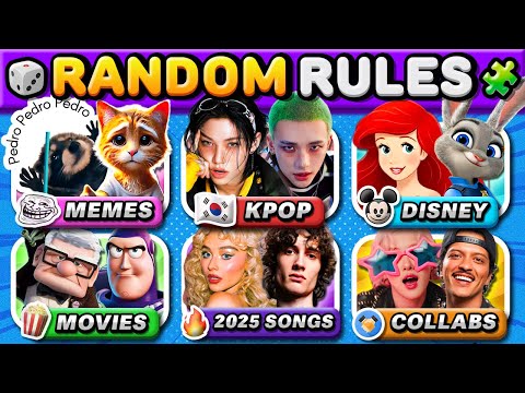 Save One Song RANDOM Rules 🔥 Memes, Tiktok, Games, Collabs | Music Quiz 2025