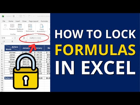 How to Lock Formulas in Excel | Locking Cells in Excel - Step by Step