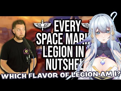 WHY DON'T WE TALK ABOUT 2 & 11?? | Every Single Warhammer Space Marine Legion Bricky | VTuber Reacts