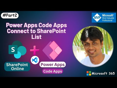 Power Apps Code Apps: Connect to SharePoint List (Step-by-Step Tutorial)