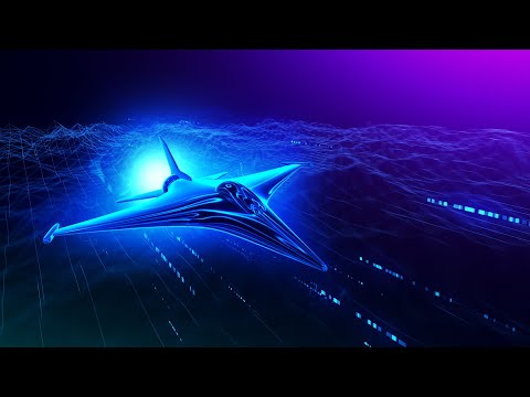 Hi Tech Fighter Jet Background video | Footage | Screensaver
