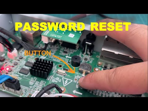 HIKVISION NVR PASSWORD RESET