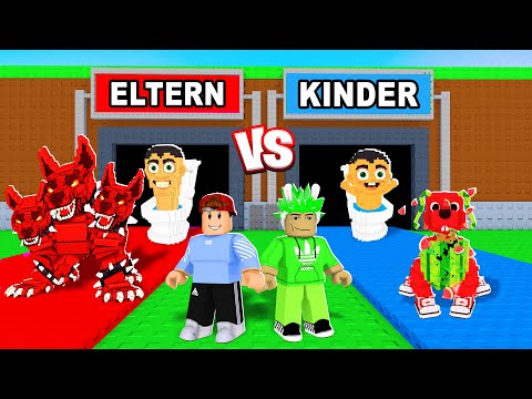 KINDER vs ELTERN BRAINROTS in Steal a Brainrot!