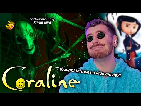 FIRST TIME WATCHING CORALINE!! properly** ~ coraline reaction ~