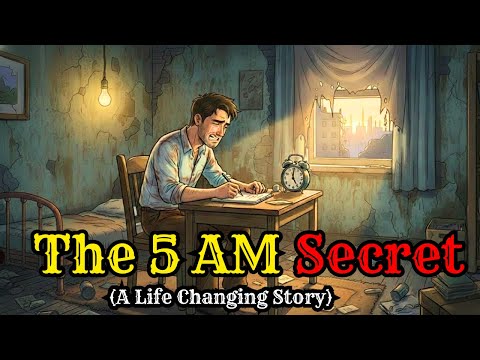 The Secret of 5 AM | One Habit That Changed a Poor Man’s Life