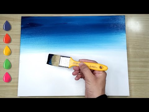 The House Where Dreams Live / Acrylic Painting for Beginners