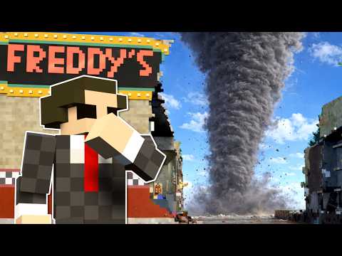 TORNADO DESTROYS FNAF PIZZERIA! (Teardown)