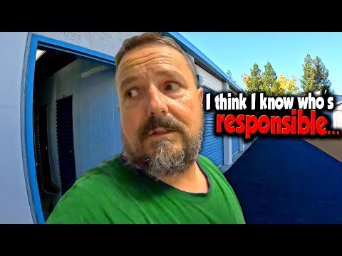 STORAGE FACILITY COVER UP? Something here is fishy....