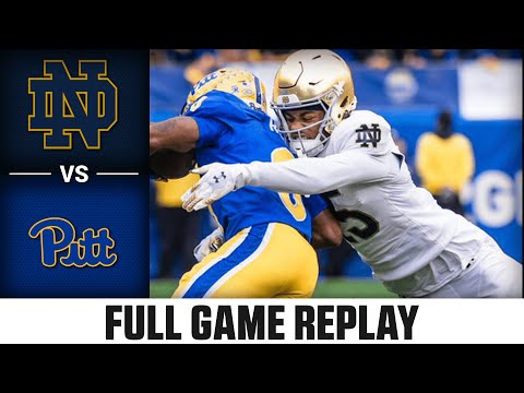 Notre Dame vs Pitt Full Game Replay | 2025 ACC Football