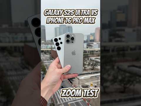Galaxy S25 Ultra vs iPhone 16 Pro Max - Camera Test 📸
