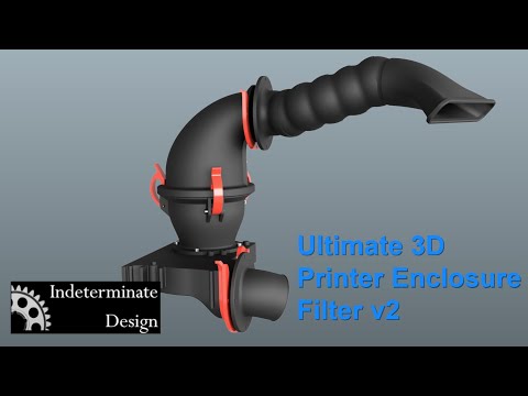 Ultimate 3D Printer Enclosure Filter V2