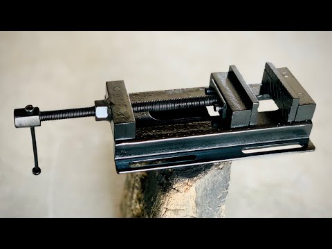 Making a Metal Drill Press Vise !! Diy Homemade Drill Press Vise