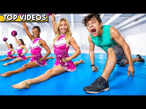 This Cheerleading Practice Broke Us | Brent Rivera