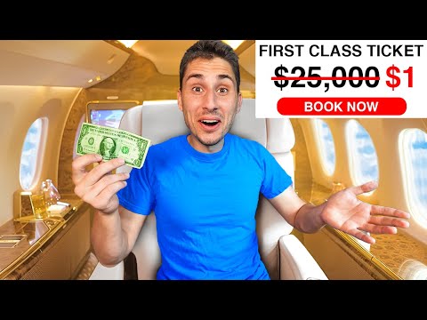 I Bought a $25,000 Plane Ticket for $1