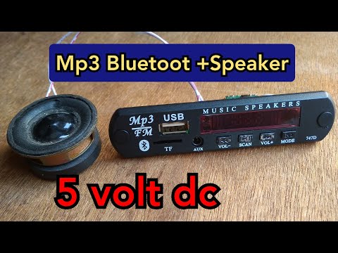 Bluetooth MP3 module can output sound directly // Here's how