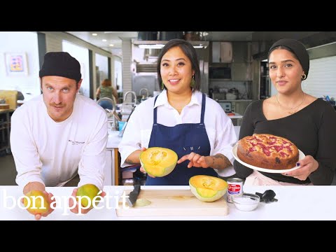 4 Pro Chefs Turn Fruit Into Dessert | Test Kitchen Talks | Bon Appétit