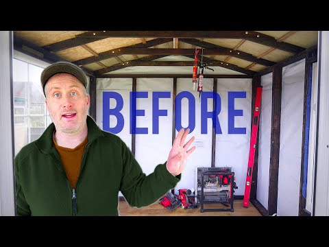 Garden Room Interior - Start to Finish