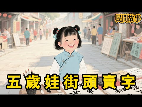 五歲娃街頭賣字救母，遭惡霸當眾嘲諷欺辱，誰知路過寡婦一出手，竟直接讓她逆天改命！#民間故事 #聽故事 #人生哲理 #睡前故事 #故事分享 #情感 #民间故事