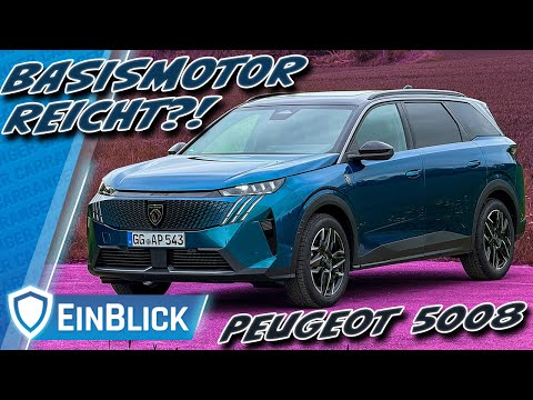 Verbrenner besser als Elektro? Peugeot 5008 Hybrid 145 - Wenn man groß genug ist... passt man rein!
