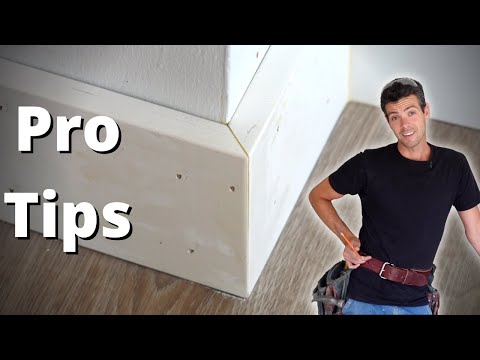 Baseboard Installation from Start to Finish!!!