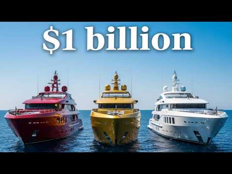 EVERY Superyacht Worth OVER $1 Billion | The Ultimate Billion Dollar Fleet
