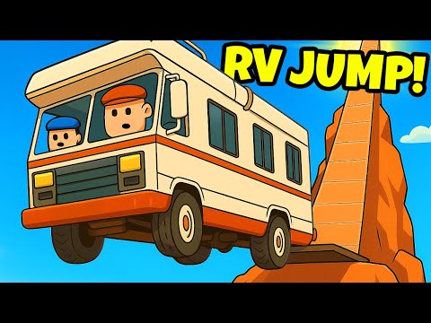 Can We SURVIVE Jumping an RV Over a Canyon?! (RV There Yet?)
