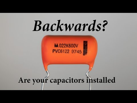Are Your Capacitors Installed Backwards? Build this and find out